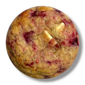 Cookies chocolat blanc framboise